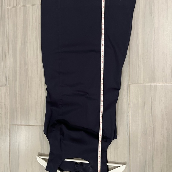 Patricia Pepe Deep Navy Blue Dress with a very flattering backless. - Picture 4 of 7